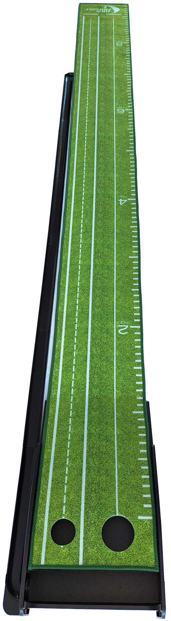 Pro Golf Putting Mat Crystal Velvet Plastic Frame