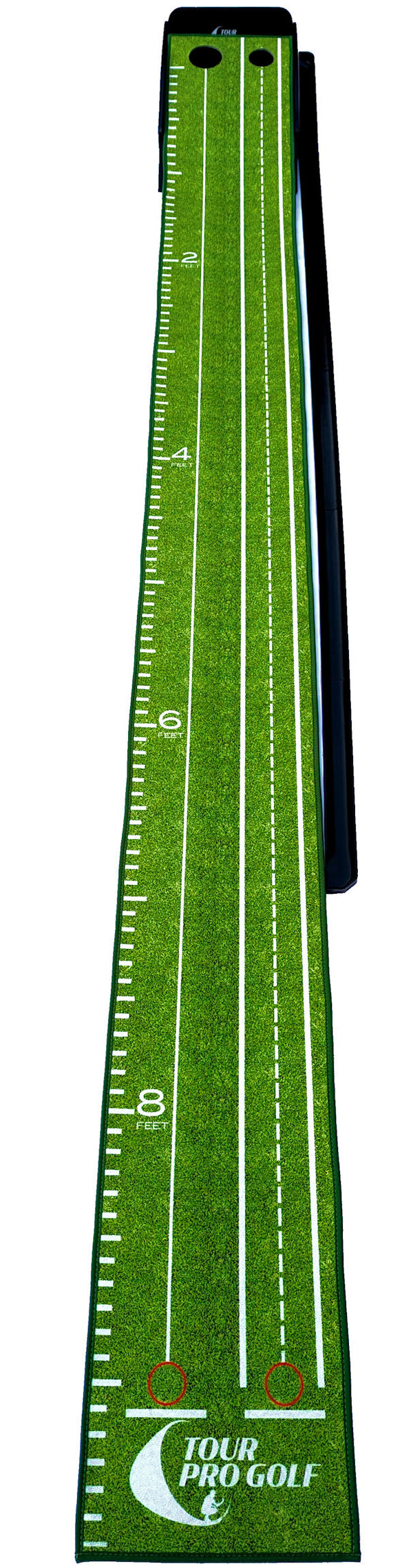 Pro Golf Putting Mat Crystal Velvet Plastic Frame